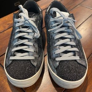 P448 John Sparkle Sneakers (women) size 37(womens size 7)